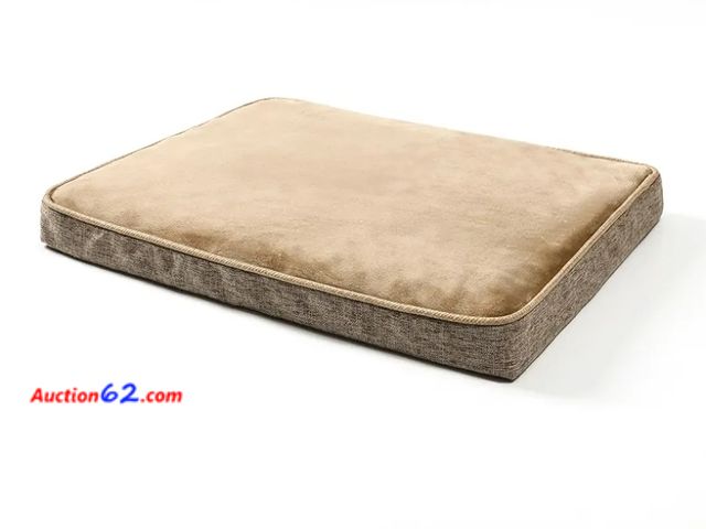 Lot 44-6722p - Pouytredsa 24x18in Orthopedic Dog Bed with Removable Washable Cover, Egg Crate Foam Pet Bed Mat (Small) Appears New, A basic inspection has ...