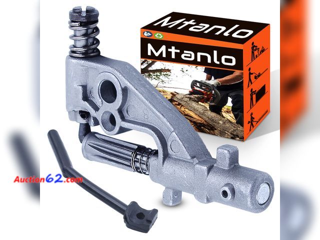 Lot 44-2962e - Mtanlo Oil Pump Pressure Line Kit For HUSQVARNA 455 Rancher 455E 460 Chainsaw 544180104, Oil Pump, Oil Pressure Line Hose Appears New, A bas...