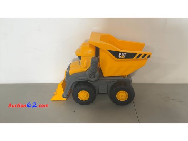 Lot 44-1998o - CAT Dump Truck Toy Yellow See All Photo's E-Commerce Return, A basic inspection has been given to this item. Sold AS-IS. Powers on, not test...