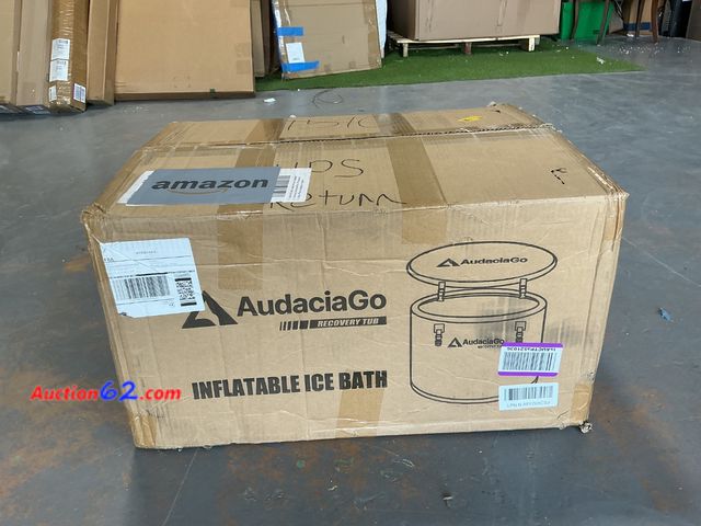 Lot 44-766w - $150 Retail price - AudaciaGo Inflatable Ice Bath Recovery Tub - XXL See All Photo's Not Tested Appears New, A basic inspection has been giv...