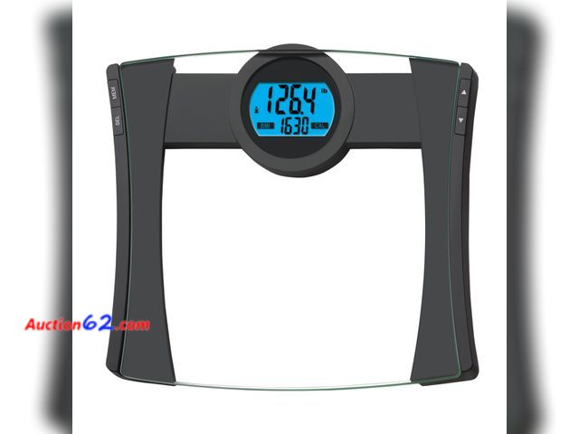 Lot 44-1663j - Eat Smart Precision CalPal Digtal Bathroom Scale with BMI and Calorie Intake, 440 Pound Capacity Not Tested See All Photo's Appears New, A b...