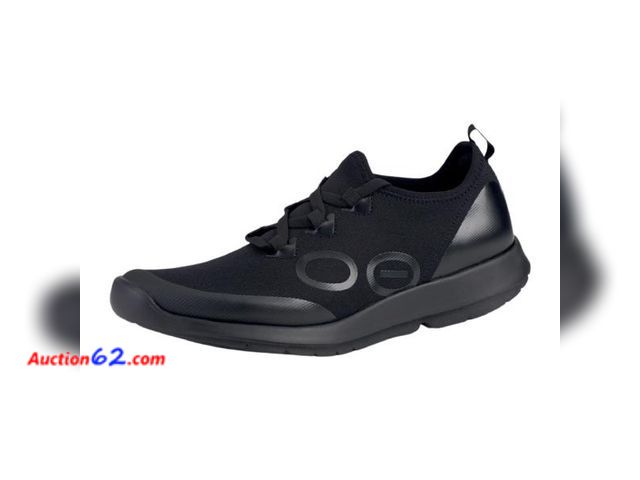 Lot 44-104g - OOFOS OOmg Sport LS Low Recovery Shoe, Black - Men’s Size 9.5 - E-Commerce Return, A basic inspection has been given to this item. Sold AS-I...