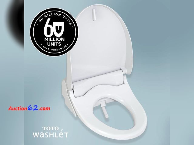 Lot 44-17b - $299 Retail price - TOTO Washlet Elongated Bidet Seat with SoftClose Lid T1SW2491#01 See All Photo's Not Tested Appears New, A basic inspect...