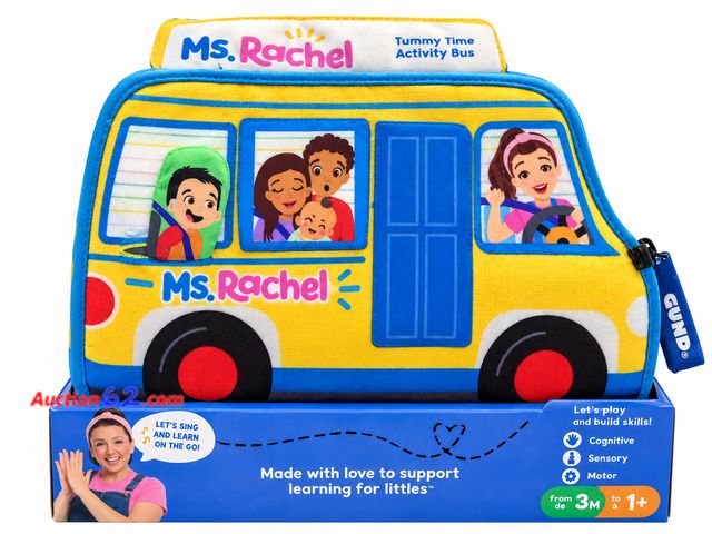 Lot 44-6070m - Ms. Rachel Tummy Time Activity Bus, Appears New, A basic inspection has been given to this item. Sold AS-IS. See All Photo's Not Tested Neve...