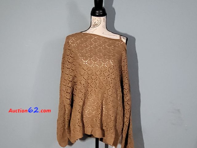 Lot 44-3178c - New Cupshe - Size X-Large - Brown Sweater - See Pictures - Ecommerce Return - New with Tags