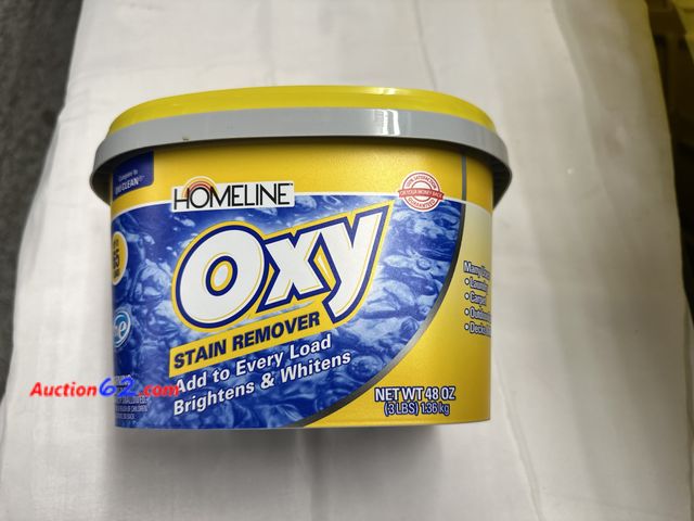 Lot 44-6135o - 48 oz container of oxy stain remover. New. See All Photo's Not Tested Never opened, Factory Sealed