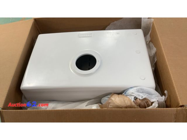 Lot 44-1636w - $150 Retail price - Blanco Silgranit Sink and Stainless Steel Smoker Box Not Tested See All Photo's E-Commerce Return, A basic inspection ha...