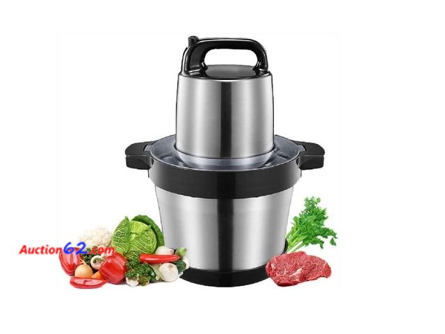 Lot 44-23b - $494 Retail price - Metal Meat Grinder-Electric Meat Grinder Food Mini Chopper Food Processor Stainless Steel Mincer, Smart Kitchen Chopper ...