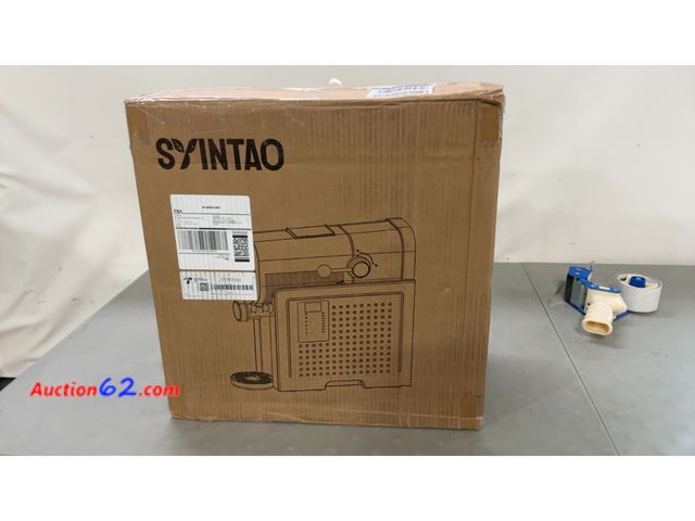 Lot 44-1657e - Not Tested- Sold As Is- SYINTAO 2-in-1 Slushie &amp; Soft Serve Ice Cream Maker, No-Ice-Needed Frozen Drink Machine with LED Display, 6 Pres...
