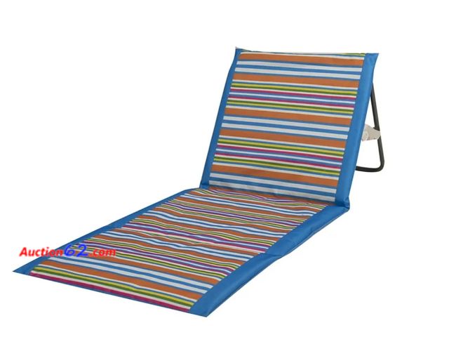 Lot 44-1135p - Ozark Trail Folding Beach Lounge Chair Appears New, A basic inspection has been given to this item. Sold AS-IS. See All Photo's Not Tested