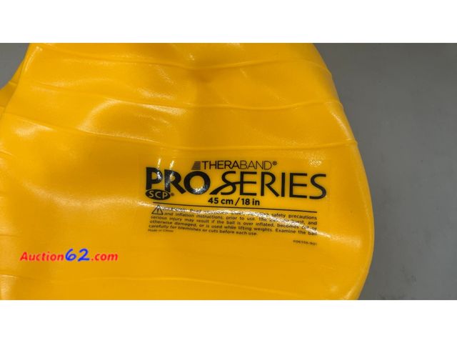 Lot 44-1916 - TheraBand Pro Series SCP 45cm/18in Exercise Ball See All Photo's Not Tested Appears New, A basic inspection has been given to this item. Sol...