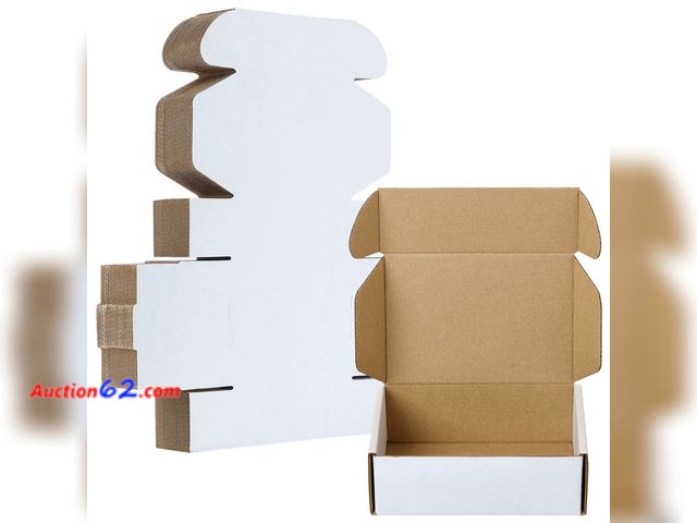 Lot 44-574m - Lot of 2 packs - Corrugated Mailer,Small Cardboard Shipping Boxes (6" x 4" x 2") Appears New, A basic inspection has been given to this item...
