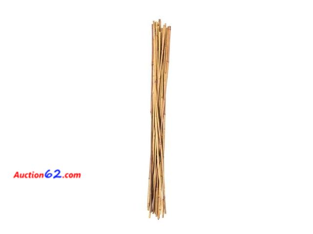 Lot 44-7203j - Lot of (5) Panacea 36 inch Bamboo plant stake, 24 pack, idea for garden supports and yard applications E-Commerce Return, A basic inspection...