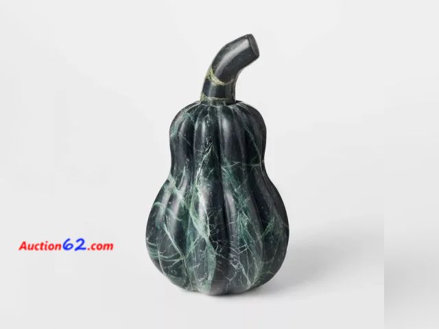 Lot 44-4025e - Retail of $18-Marble Pumpkin Green - Threshold™ designed with Studio McGee- Cosmetic Damage- Chipped E-Commerce Return, A basic inspection h...