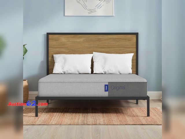 Lot 44-38t - $1295 Retail price - Casper Sleep Original Foam Queen Mattress – Medium Firm Feel with Zoned Support – Motion Isolation – Breathable, Coolin...