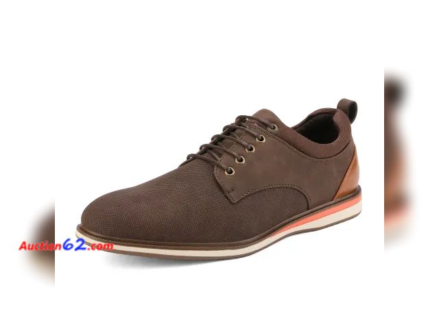 Lot 44-216g - Bruno Marc Men's Oxford Dress Shoes -Size 11 E-Commerce Return, A basic inspection has been given to this item. Sold AS-IS.