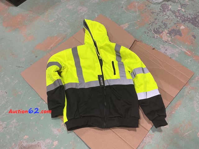 Lot 44-948 - Fonira High Visibility Hoodie, Model SW756, ANSI ISEA 107-2020, 3XL Not Tested Appears New, A basic inspection has been given to this item. ...