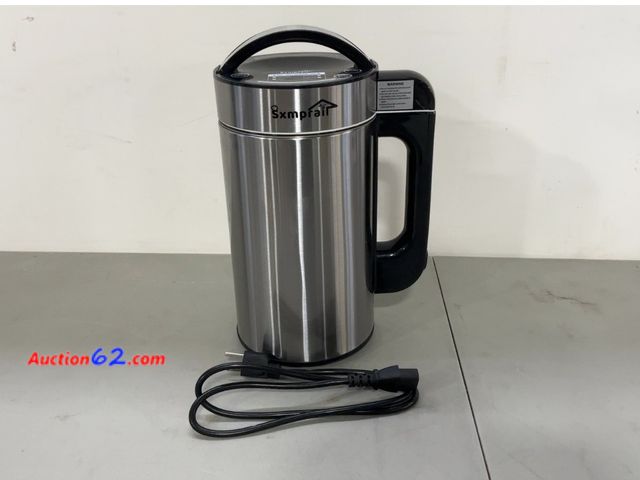 Lot 44-1502j - Sxmpfair Soy Milk Maker Machine Not Tested See All Photo's E-Commerce Return, A basic inspection has been given to this item. Sold AS-IS.