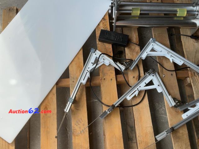 Lot 44-317M - Commercial Electric Dough Sheeter, 22.7-Inch Commercial &amp; Home Use Pasta Maker Machine, Adjustable Thickness 0-5mm, Supports forward and...