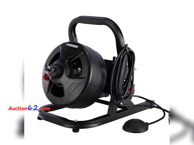Lot 44-10m - $259 Retail price - 5/16 in. X 50 Ft. Cable Drum Auger Not Tested See All Photo's Appears New, A basic inspection has been given to this ite...