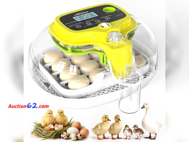 Lot 44-880 - $79.99 Retail price - Incubators for Hatching Eggs, 16 Eggs Incubator with Auto Water Refill, Automatic Turner, Digital Temperature Control ...