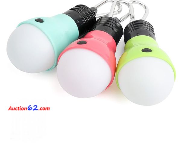 Lot 44-9035b - EverBrite 3-Pack Camping Lights - 3 Lighting Modes, Outdoor Portable- May Have Missing Batteries, Otherwise New