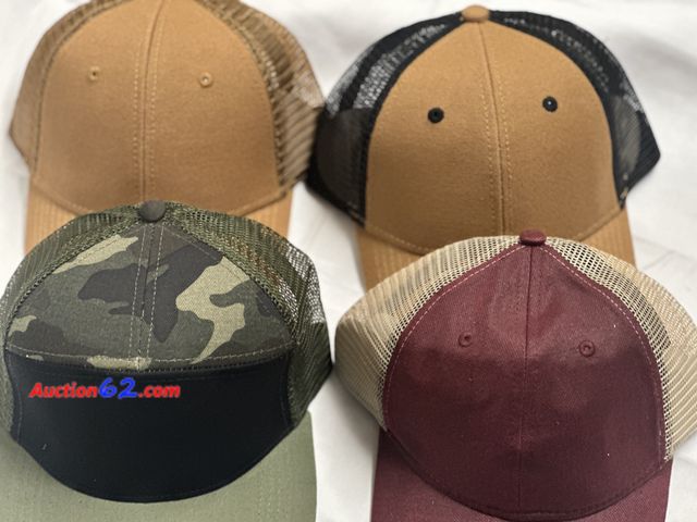 Lot 44-6127f - Lot of 4 caps 1 snap back and 3 velcro. New. Not Tested Never opened, Factory Sealed