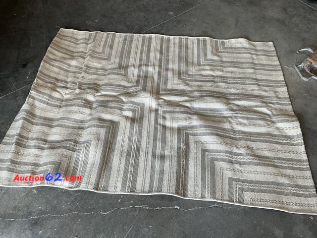 Lot 44-123f - $90 Retail price - 5'x7' Pieced Striped Outdoor Patio Woven Area Rug Tan - Threshold™ Designed with Studio McGee See All Photo's E-Commerce ...
