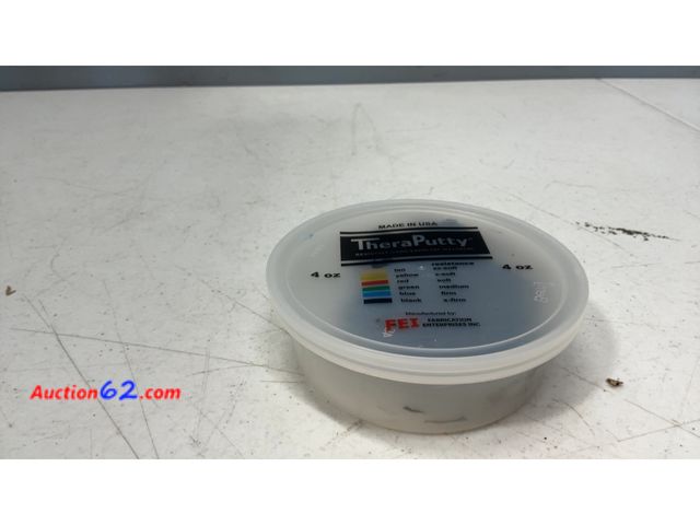Lot 44-2643f - TheraPutty Resistance Hand Exercise Material 4 oz Black X-Firm Appears New, A basic inspection has been given to this item. Sold AS-IS. Not ...