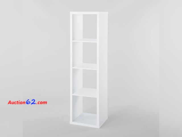 Lot 44-4108f - 13' 4 Cube Vertical Organizer White - Brightroom™ Not Tested Appears New, A basic inspection has been given to this item. Sold AS-IS.