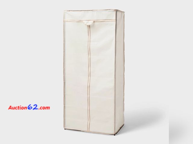 Lot 44-787i - 65 5/16" H x 30" W x 20" D White Covered Storage Closet - Brightroom Appears New, A basic inspection has been given to this item. Sold AS-IS...