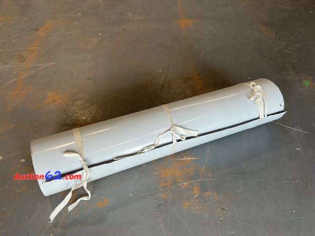 Lot 44-883w - Rolled Sheet Metal, Gray, Possibly for Ducting or Flashing See All Photo's Not Tested E-Commerce Return, A basic inspection has been given t...