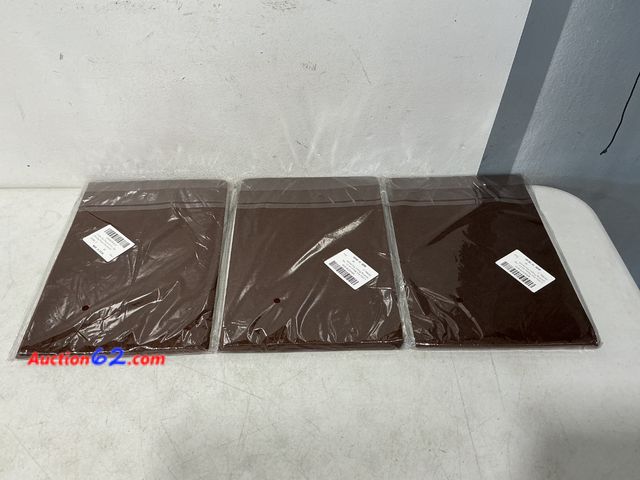 Lot 44-948m - 3 Pack Brown Felt Sheets for Quilting Projects Appears New, A basic inspection has been given to this item. Sold AS-IS. Not Tested See All P...