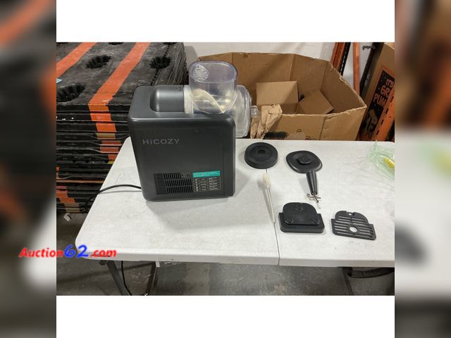 Lot 44-1123j - Not Tested- Sold As Is- $399.99 Retail price - HiCOZY F3 Slushie Machine &amp; Soft Serve Ice Cream Machine, No Ice Needed, Self-Cleaning, 5...