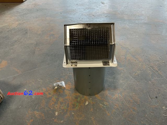 Lot 44-4020o - Roof Vent Pipe Flashing with Bird Cage See All Photo's Not Tested Appears New, A basic inspection has been given to this item. Sold AS-IS.