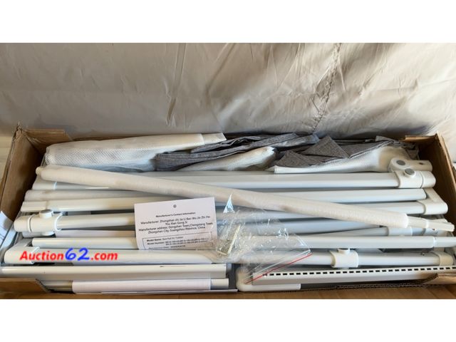 Lot 44-118m - $125.99 Retail price - PurePapoose 3-Piece King Size Bed Rail for Toddlers - Height Adjustable Baby Bed Rail Guard with Headboard Rod,Safety...