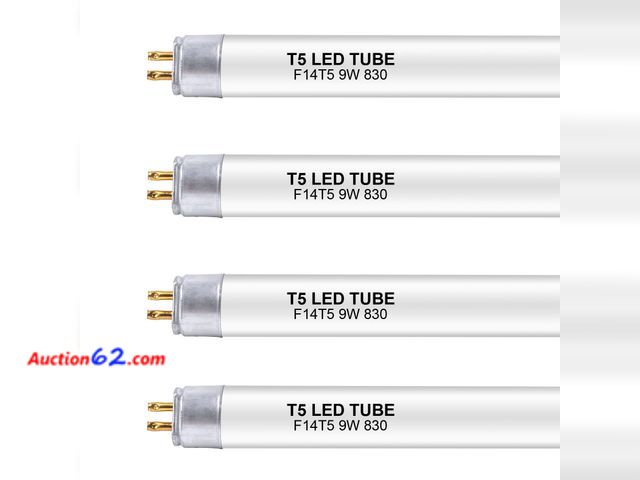 Lot 44-4084a - Wesome Lighting 22 Inch F14T5/WW LED Replacement Bulbs, Warm White 3000K, T5 LED 9 Watt Replace Fluorescent Bulb with LED, Replacement Tube ...