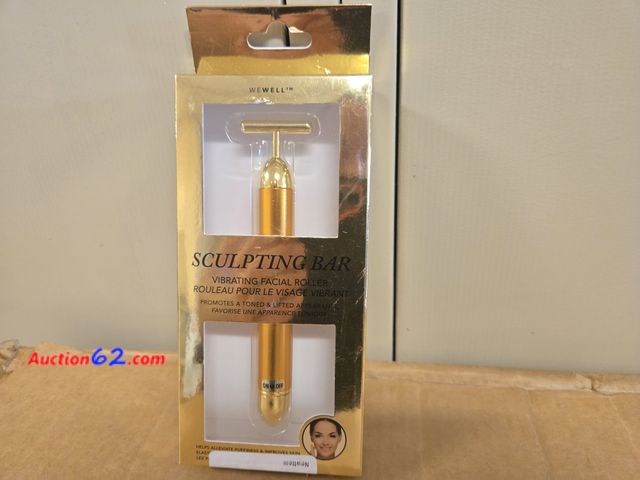Lot 44-6799p - Spa Studio Sculpting Bar Vibrating Facial Roller Appears New, A basic inspection has been given to this item. Sold AS-IS.