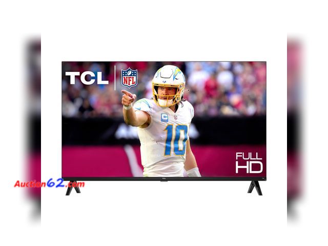 Lot 44-194p - (Missing (1) Screw)TCL 32-Inch Class S3 1080p LED Smart TV with Fire TV (32S350F, 2023 Model), Alexa Built-in, Apple AirPlay Compatibility, ...