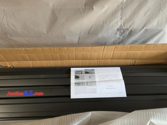 Lot 44-324M - Slat Wall Panel System Installation Kit See All Photo's Appears New, A basic inspection has been given to this item. Sold AS-IS.