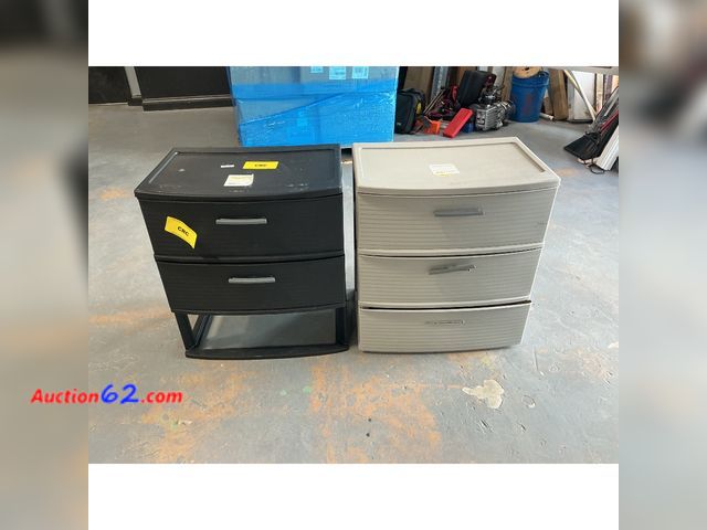 Lot 44-815i - Brightroom 3-Drawer Wide Tower - Storage Solution, Organization, Gray See All Photo's Not Tested E-Commerce Return, A basic inspection has b...