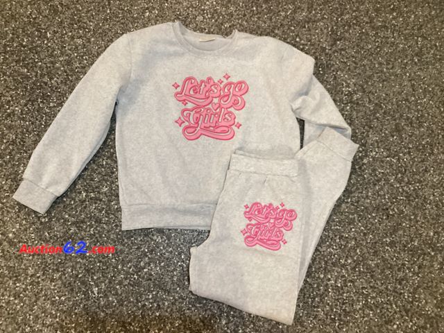 Lot 44-7709b - Lot of (1) “Let’s Go Girls” XL sweatshirt and Medium sweatpants.  Appears New, A basic inspection has been given to this item. Sold AS-IS. S...