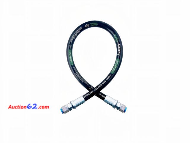 Lot 44-2551a - Haichy Hydraulic Hose Swivel Assembly Hydraulic Hose with Female JIC X Female JIC (26711-04-04-24-G-01) Appears New, A basic inspection has ...