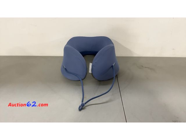 Lot 44-4010o - Blue Travel Neck Pillow with Adjustable Cord See All Photo's Not Tested Appears New, A basic inspection has been given to this item. Sold AS...