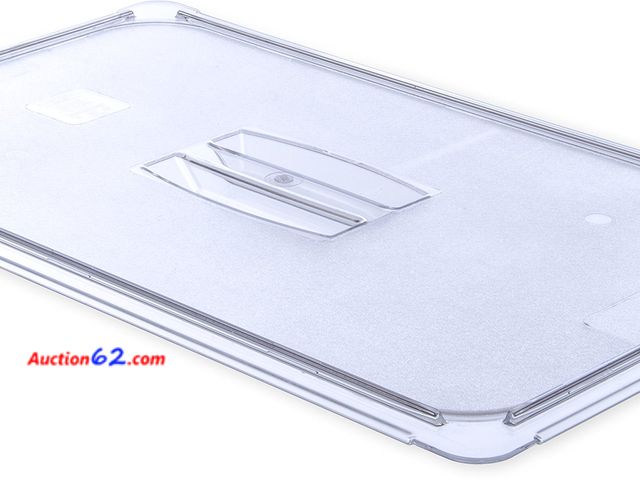 Lot 44-188j - ( Lid ONLY) Carlisle FoodService Products Storplus Full-Size Plastic Food Pan Lid for Catering, Buffets, and Restaurants, Polycarbonate, 20....