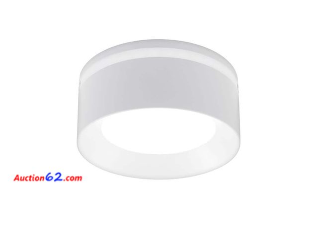 Lot 44-1728m - Flexinstall Dual Band 6 in. White Integrated LED Ceiling Light with 5CCT Plus DuoBright See All Photo's Not Tested Appears New, A basic insp...