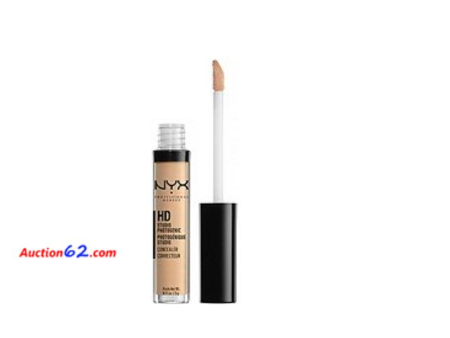 Lot 44-3175i - Lot of 2 - CW04.5 - NYX PROFESSIONAL MAKEUP HD Studio Photogenic Concealer Wand Medium Coverage - Sand Beige - new