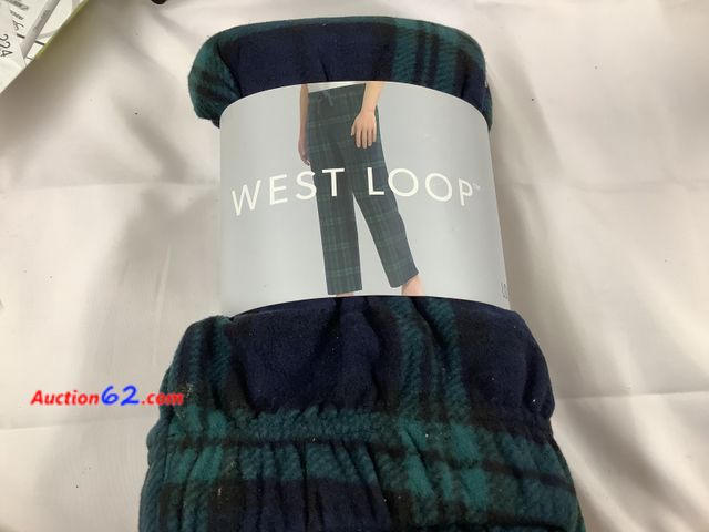 Lot 44-7577p - West loop Men’s lounge pants xl/xxl. NEW. little dirt from warehouse. See All Photo's Not Tested Never opened, Factory Sealed