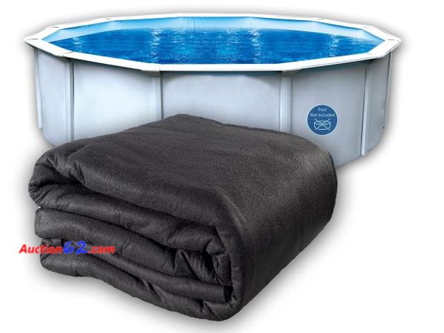 Lot 44-174g - Liner Life LL21R Above Ground Liner 21' Round, Floor Padding Cloth to Protect Bottom of Aboveground Pool, Strong and Durable Polyester Geote...