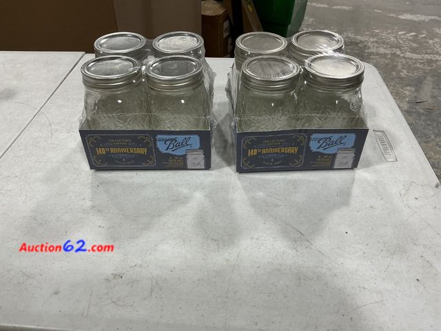 Lot 44-1128o - Ball 140th Anniversary Collectors Edition Jars - Lot of 2 See All Photo's Not Tested Appears New, A basic inspection has been given to this ...